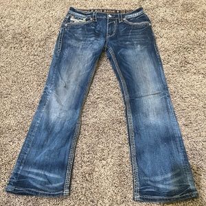 Men’s Rock Revival Jeans 34x30